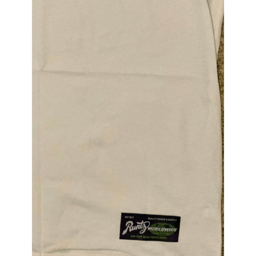 Runtz Worldwide "Time Is Money" T-Shirt 3XL NWT Gold Diamond Clock Streetwear - Picture 3 of 5